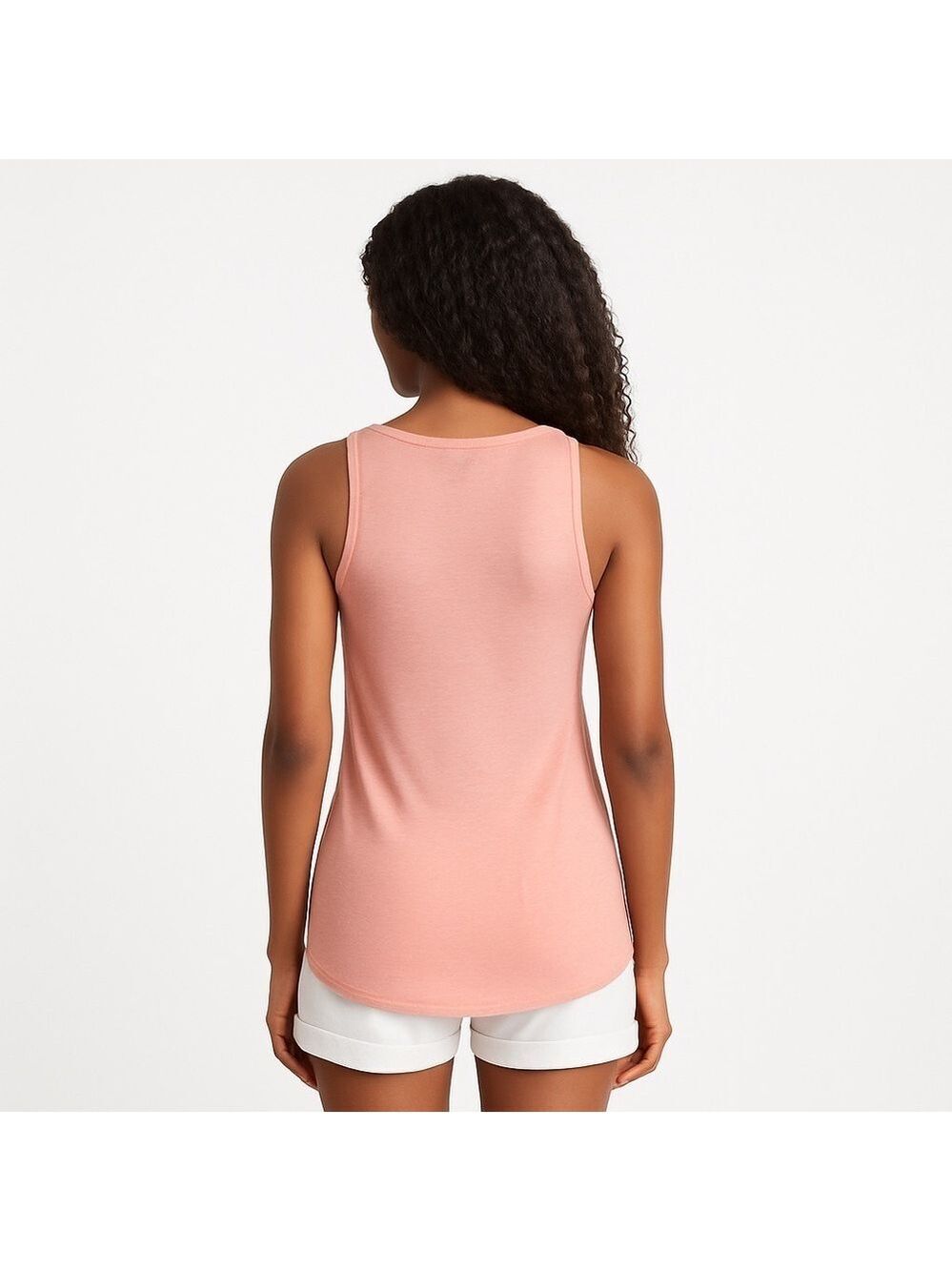 A/X ARMANI EXCHANGE Precious Peach Flowing Tank Top Size XS - Picture 2 of 10